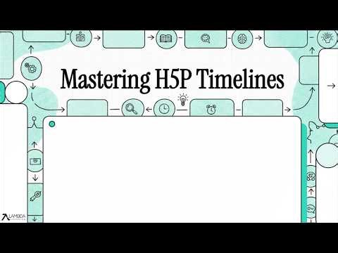 Mastering H5P Timelines
