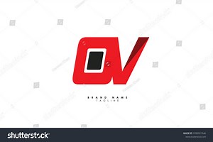 Alphabet Letters Initials Monogram Logo Ov Stock Vector (Royalty Free) 1990921946 | Shutterstock