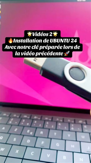 ✅ comment installer Linux Ubuntu 24 avec une clé bootable👍 #linux #Ubuntu #windows #macOS #installation | Astuces
