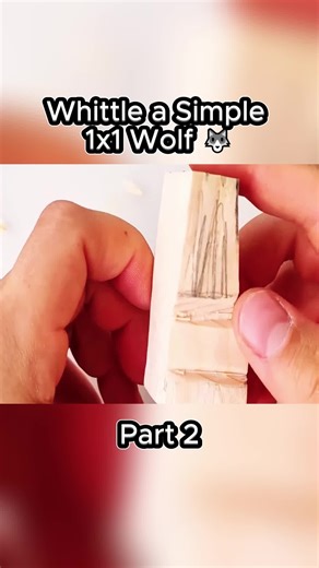 Easy Step-by-Step Wolf Whittling Tutorial for Beginners