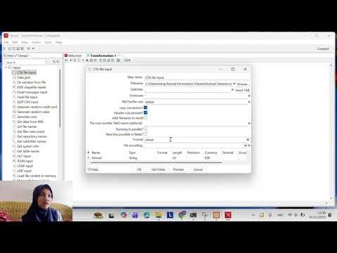 Tutorial Proses ETL pada Aplikasi Pentaho Data Integration