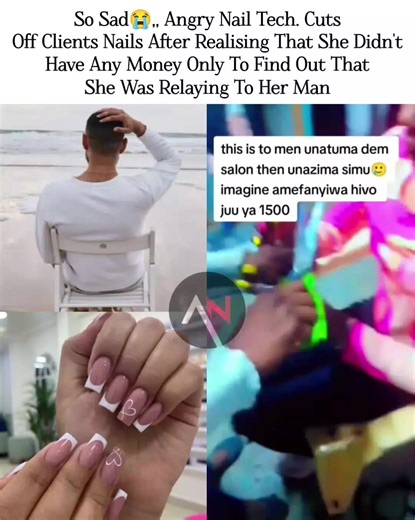 Angry Nail Tech Cuts Off Client's Nails for Not Paying