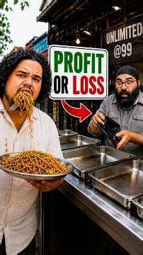 Exposing the Real Cost of Unlimited Food 😳