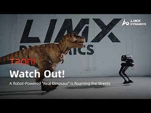A Robot-Powered "Real Dinosaur" Is Roaming the Streets