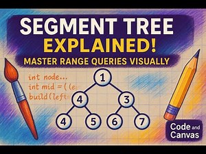 Segment Trees Explained Visually | Master Range Queries Like a Pro!