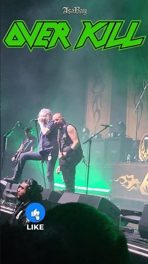 OVERKILL Live in 4K Thrash Metal at YouTube Theater