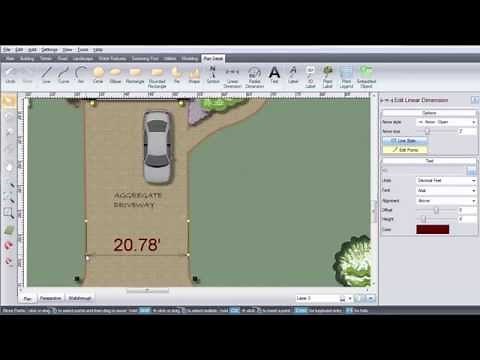 Realtime Landscaping Architect - Linear Dimensions