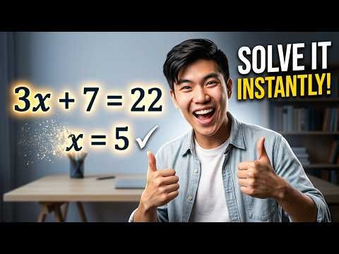 👉 The One Rule That Makes Equations Solvable | Algebra