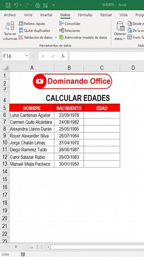 Cómo calcular la edad de una persona según su fecha de nacimiento