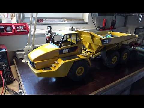 RC | WEDICO Dumper Caterpillar 740 | Bestandsaufnahme