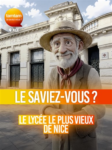 Le lycée Masséna, bien plus qu’un établissement scolaire 🏛️ De l’ancien couvent à sa célèbre tour d’horloge, retour sur son histoire ! Vidéo réalisée avec l’aide de l’IA à partir des images d’archives. #villedenice #tamtamcity #lesaviezvous #histoiredenice #ilovenice
