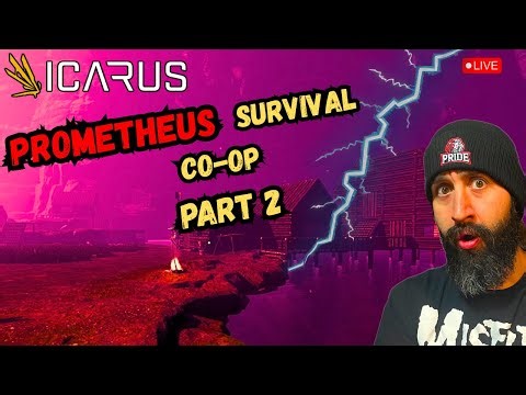 🔴Building a Stronghold on Prometheus | Icarus Co-Op Survival – Part 2