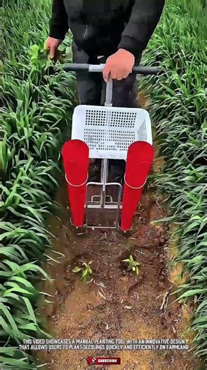 Automatic Planting Tool: A Creative Solution for Fast Planting