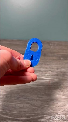 3d printed lock #3d #3dprinting #3dprinted