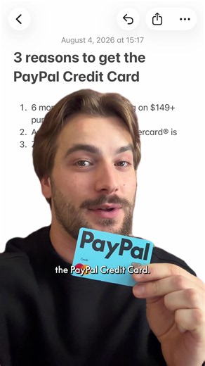 You heard that right. The PayPal Credit Card is THAT card. Subject to credit approval. Minimum monthly payments required. See www.paypal.com/infopaypalcreditcard for details