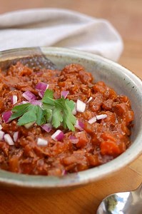 WW Crock Pot Chuck Wagon Chili | Simple Nourished Living