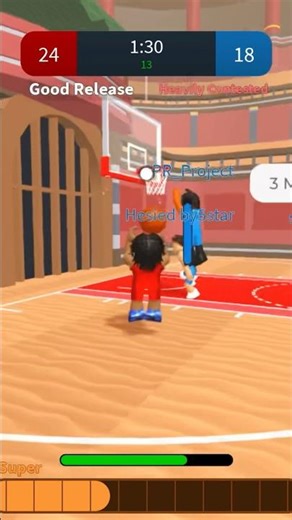 TOUGH SHOT OVER IPR_PROJECT #roblox#gaming#shorts#basketball#viral