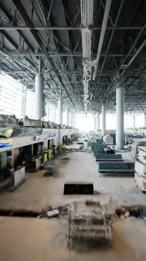 Futuristic Airport Terminal Transformation, Before & After #architecture #interiordesign #automobile