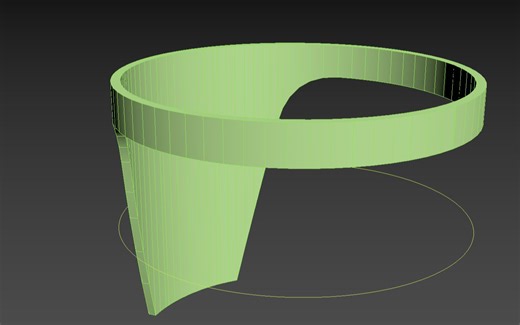 3Dmax-建模-路径跟随-简单布线