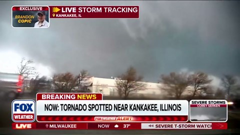 Tornado tears through Illinois as severe storms impact the Midwest