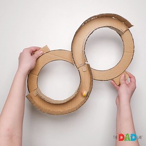 1.7M views · 23K reactions | Do anyone else’s children love watching cars on a track? Here is a cardboard game you can create at home, that gives the same lively, speedy fun. This moveable game will have your children switching and turning the track as fast as they can, to keep the ball moving on and on and on! #TheDadLab #diytoys #recycledcrafts #cardboard #cardboardplay | TheDadLab | Facebook