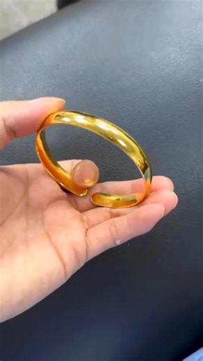 Gold Hand-plated kangan with gold, you can wear it confidence #viralvideo #gold #bracelet #shorts