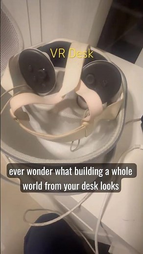 Building Universes From Chaos 😂 VR Headset Magic #VR #quest3games #codinglife #shorts #oculusvr