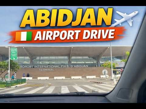 Abidjan Driving Tour 🇨🇮 Riviera 3 to Airport ✈️ via Riviera Golf | Scenic City Drive 2026