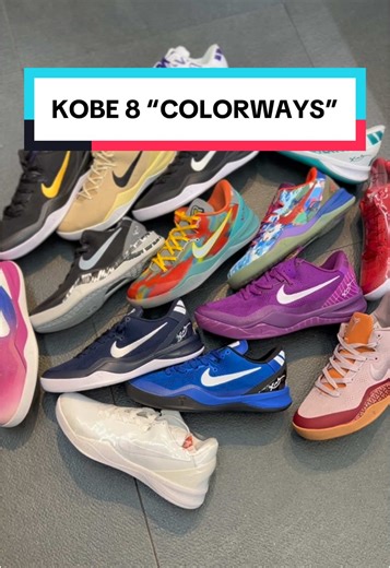 Kobe 8 Colorways - A New Era in Basketball Shoes