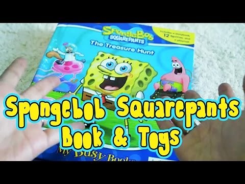 Spongebob Squarepants - The Treasure Hunt - My Busy BOOK with TOY Miniatures