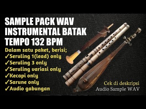 Sample Pack Seruling - Audio Sample WAV Instrumental Batak - Download di Deskripsi - Gondang
