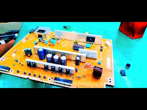 How to Repair and restore Panasonic Power Supply circuit board at home