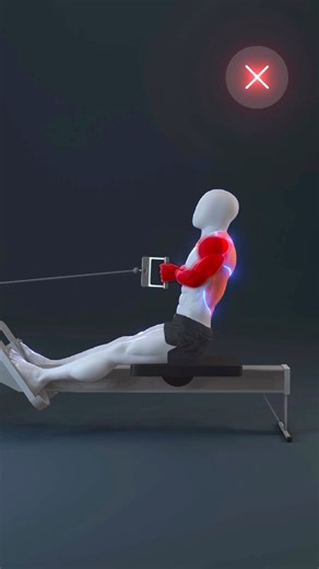 “Most Common Seated Row Mistake ❌ Stop Training Wrong!”