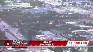 Crash on SB Palmetto Expressway causes major delays; 1 person airlifted - WSVN 7News | Miami News, Weather, Sports | Fort Lauderdale