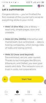 Denet Storage Airdrop | Lesson 1 Quiz