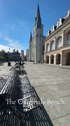 Discover The Originals Bench in New Orleans