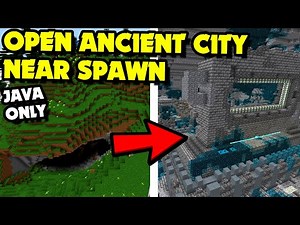 OPEN ANCIENT CITY Near Spawn?! Minecraft 1.19 Java Ancient City Seed (Minecraft Seed Showcase)