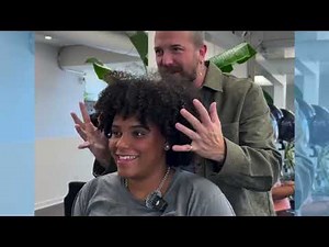 Afro Curly Hair Transformation ✂️ | Bold Natural Curls Haircut & Styling Tutorial 💇🏽‍♀️🔥