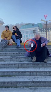 197K views · 2.8K reactions | Stranger Kindly Feeds Person Who Dropped Food | Tips & Tricks | Facebook