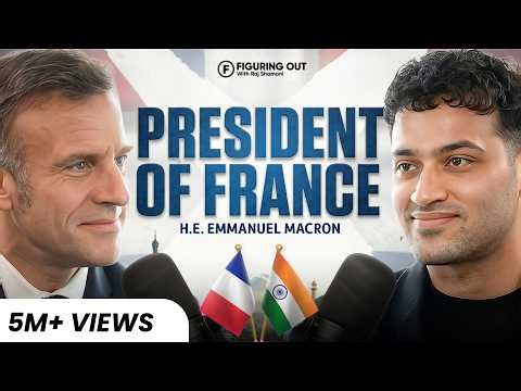 President of France on Trump, India, Modi, Tech & Future | H.E. Emmanuel Macron | FO473 Raj Shamani