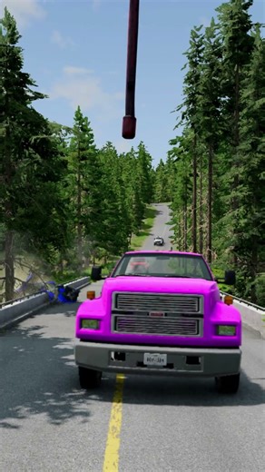 Car VS hammer damage test #beamngdrive