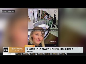 Social media star JoJo Siwa's home burglarized