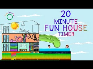 20 Minute Fun House Timer - Kids Visual Timer