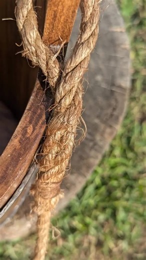 Wooden Stave Bucket, With Metal Rings and Rivets, Authentic Design, Rope Handle - Etsy