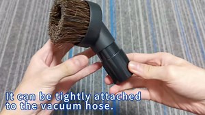 Amazon.com: Round Horse Hair Brush Vacuum Attachment for Shark Vacuum Brush Attachment with 1-1/4” to 1-3/8” Adapter, For Shark Vacuum Attachments, for Dusting Car Seats & Upholstery, 2 Pack : Everything Else