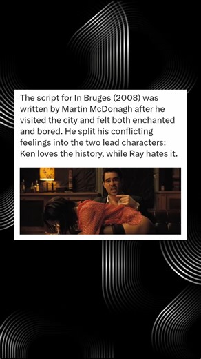 Martin McDonagh Turned His Love-Hate Trip to Bruges into In Bruges’ Two Lead Characters