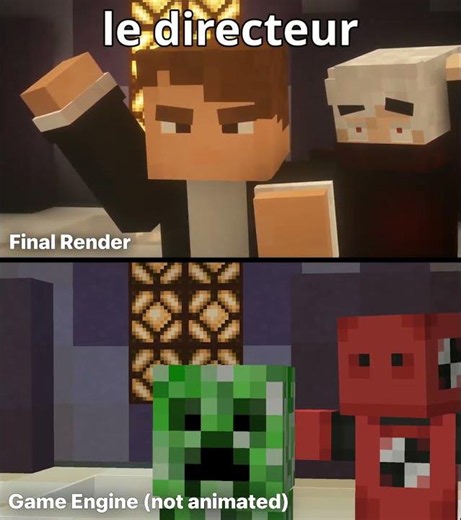 Final Render vs Minecraft Game Engine #83 (RATROOOX)
