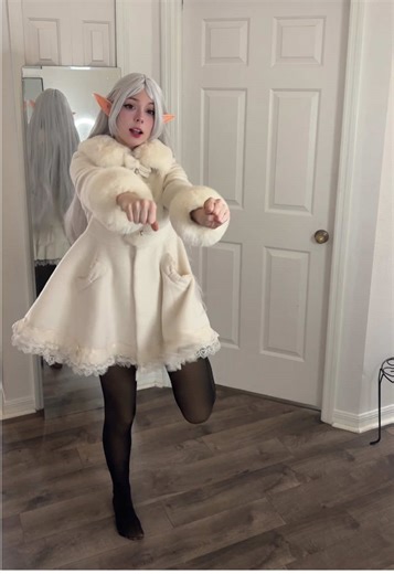 i hope this isn’t my last tiktok #frieren #frierenbeyondjourneysend #frierencosplay #wintercosplay