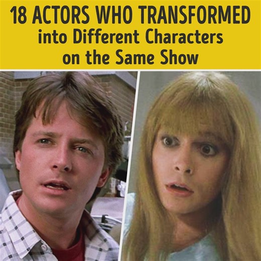 270K views · 588 reactions | 18 Actors Who Transformed into Different Characters on the Same Show | Bright Side | Facebook