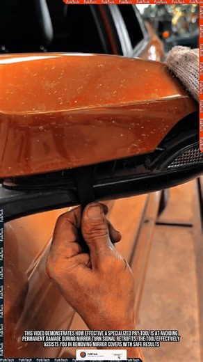 Mirror Pry Tool: Removing Mirror Covers Safe Neat Precise #tool #tools #innovation